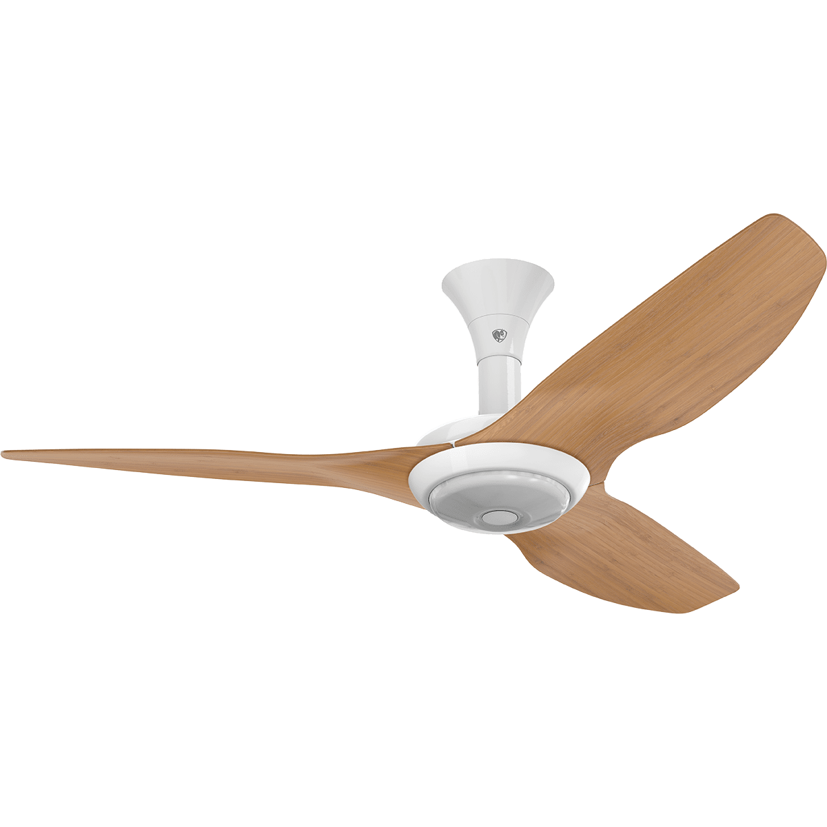 Big Ass Fans 52 In Haiku Caramel Bamboo Smart Ceiling Fan W LED Light