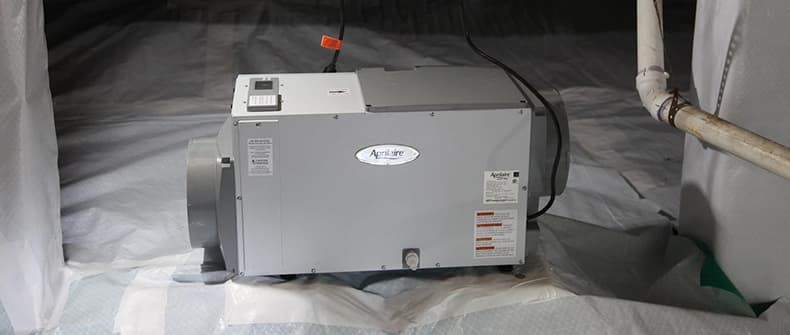 Aprilaire E080 freestanding dehumidifier