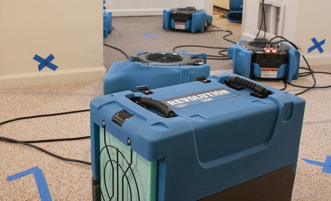 Commercial Dehumidifiers and Dryers in Water Damage Restoration