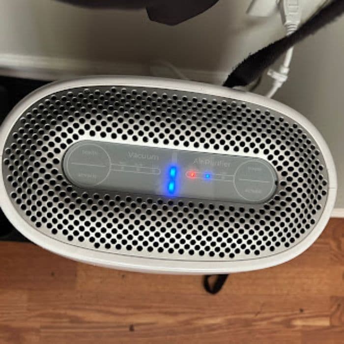 Sylvane Reviews EyeVac Touchless Vacuum and Air Purifier - Controls
