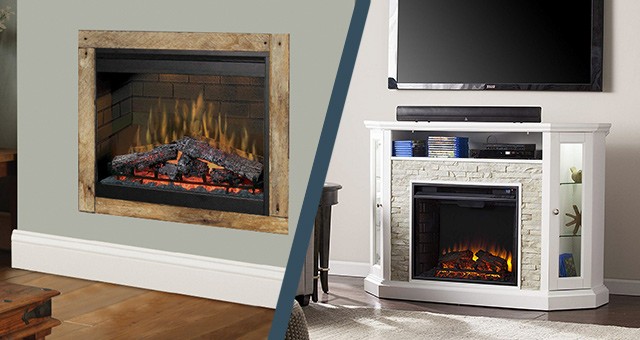 Electric Fireplace Faq Sylvane, Can You Put An Electric Fireplace Insert In A Tv Stand