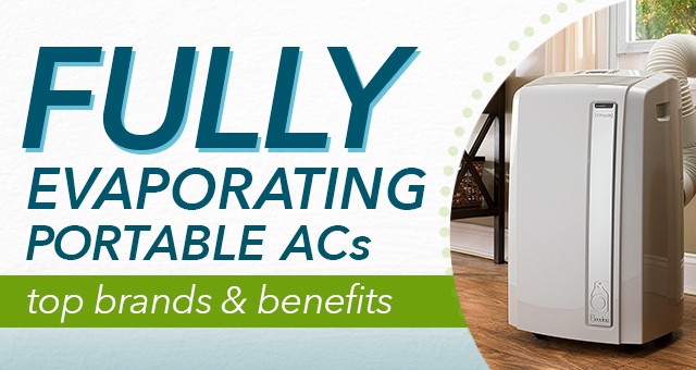 fully self evaporating portable air conditioner