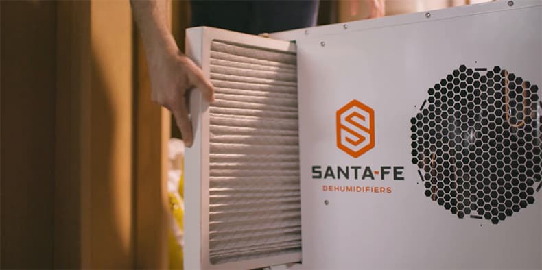 Changing Santa Fe Dehumidifier Filter