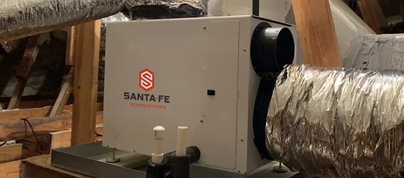 Santa Fe Ultra Series Whole House Dehumidifiers