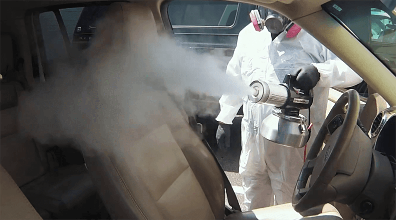 Thermal foggers are effective at getting into tiny crevices & hard-to-reach spaces.