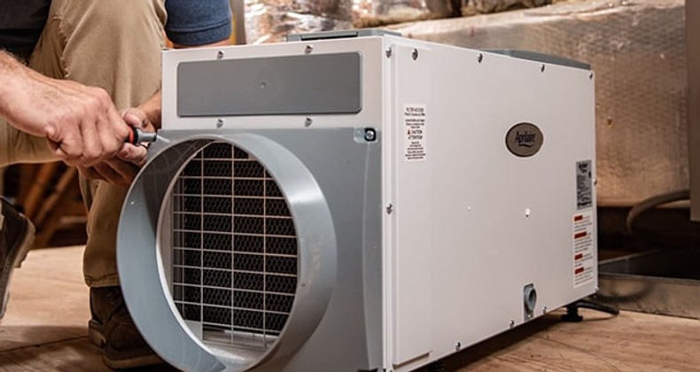 How To Duct Your Dehumidifier Sylvane, When To Use A Dehumidifier In Basement