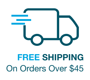 free shipping on orders over $45