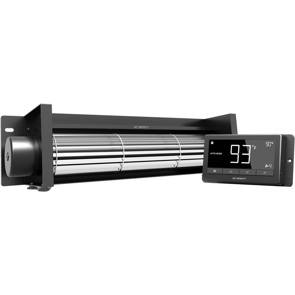Image of Ac Infinity Airblaze Fireplace Blower Fan W- Temperature & Humidity Control - 14