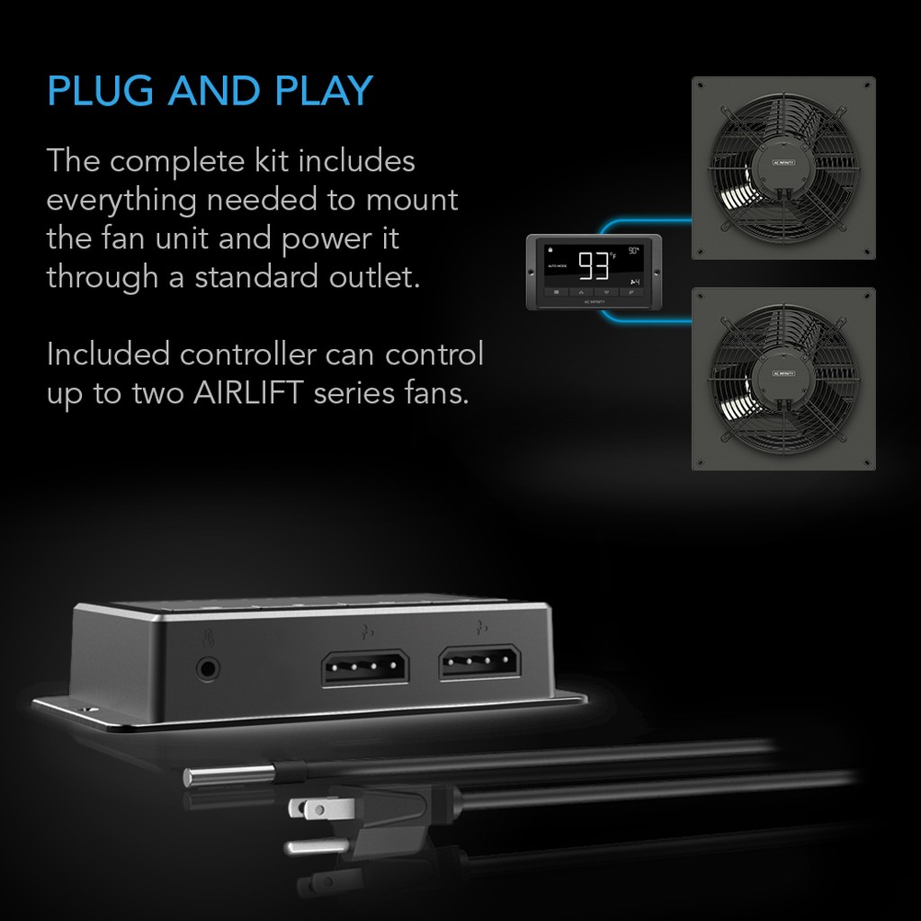 AC Infinity Controller 67 Temperature & Humidity Fan Controller