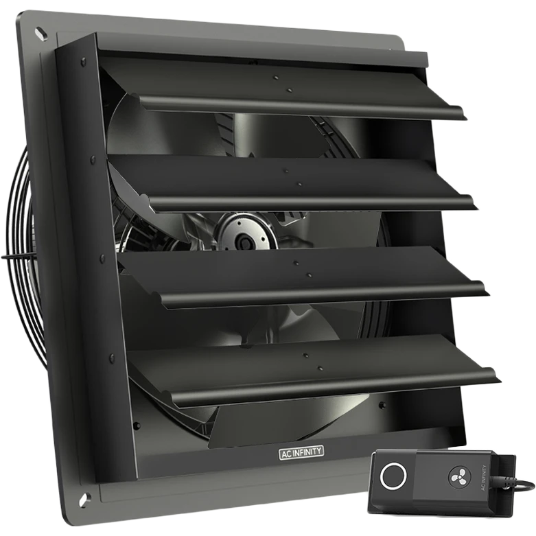 AC Infinity AIRLIFT 14Inch Shutter Exhaust Fan Sylvane
