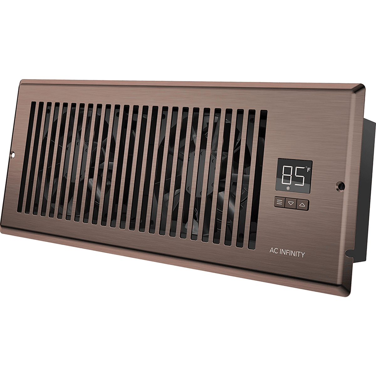 AC Infinity AIRTAP T4 4-In X 12-In Register Booster Fan - Bronze