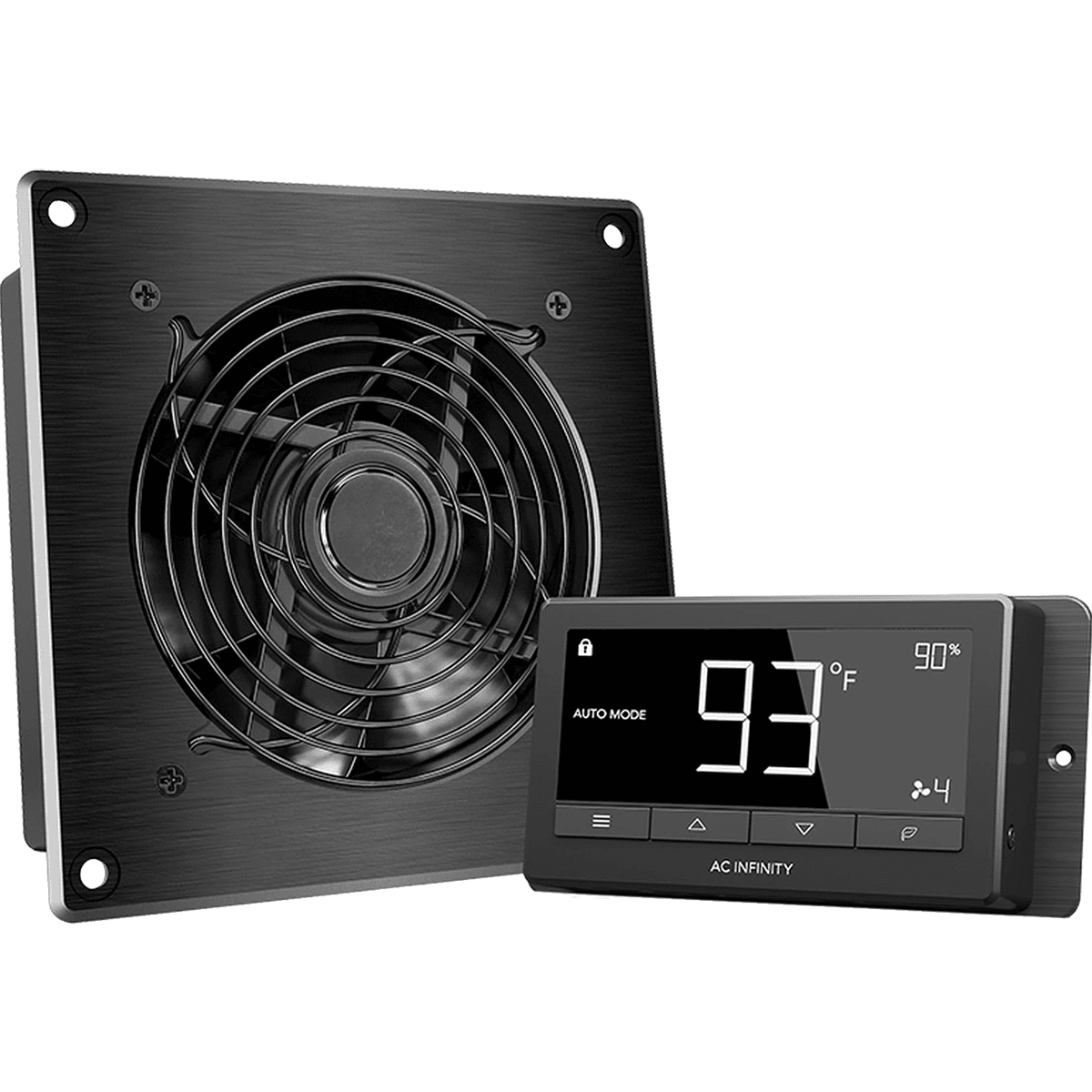 AC Infinity AIRTITAN T3 6-In Ventilation Fan w/ Temperature & Humidity Controller