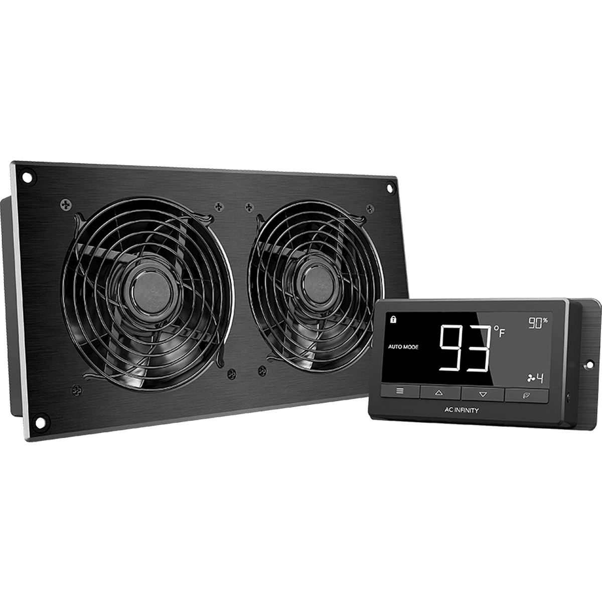 AC Infinity AIRTITAN T7 12-In Ventilation Fan w/ Temperature & Humidity Controller