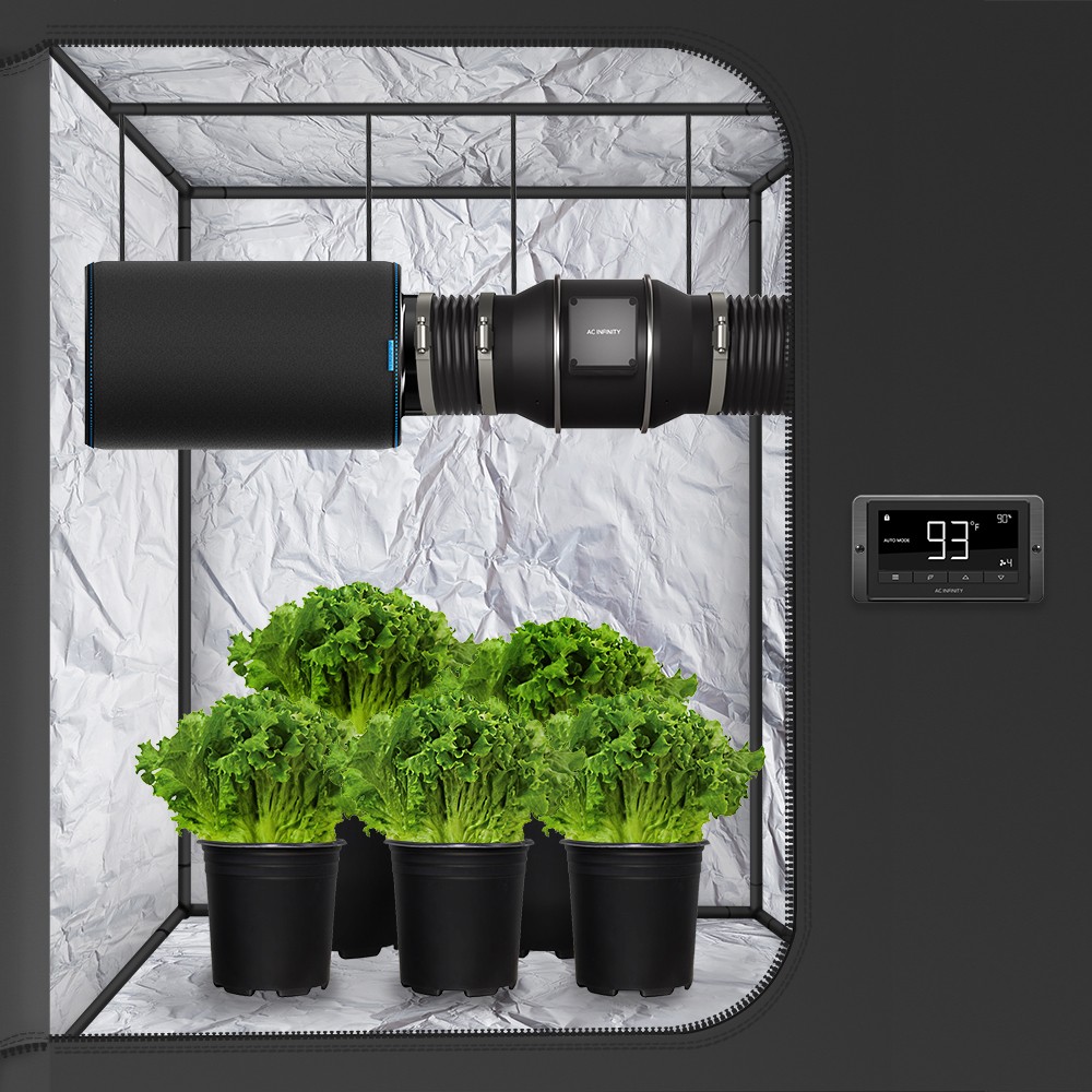 Ac Infinity Cloudline T10 2) AC Infinity CLOUDLINE T4, Inline Duct