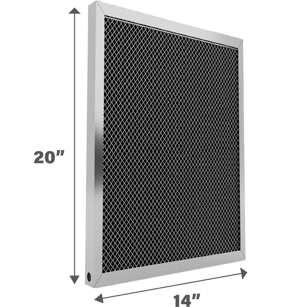 Air-Care 14x20x1 Wide Permanent Electrostatic Washable Deep MERV 8 Air Filter