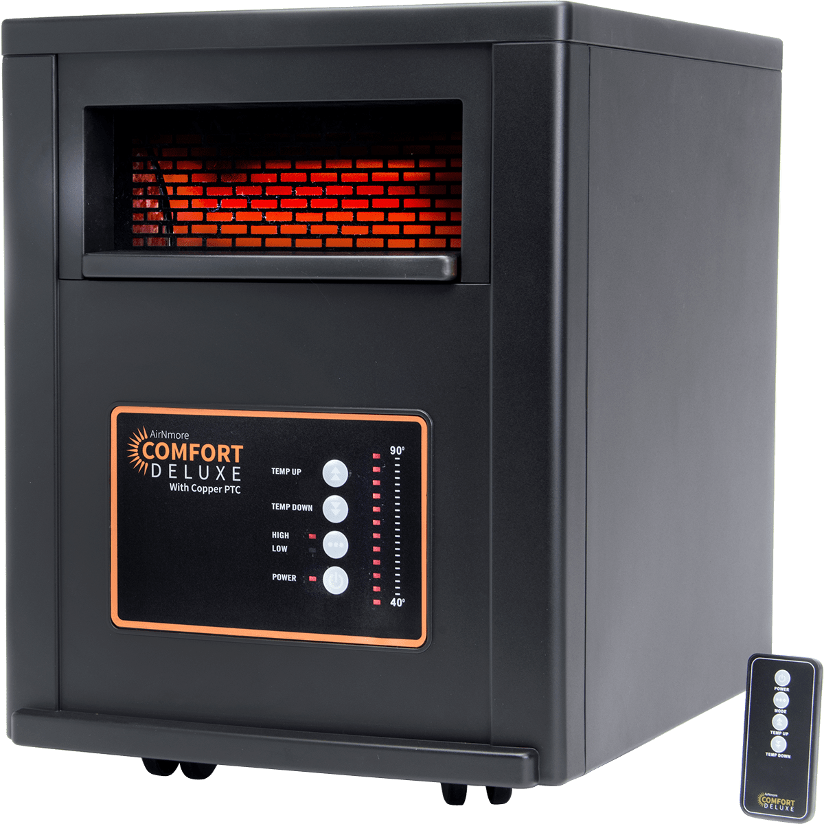 AirNmore Comfort Deluxe Infrared Space Heater Model: YD-903G-CDA