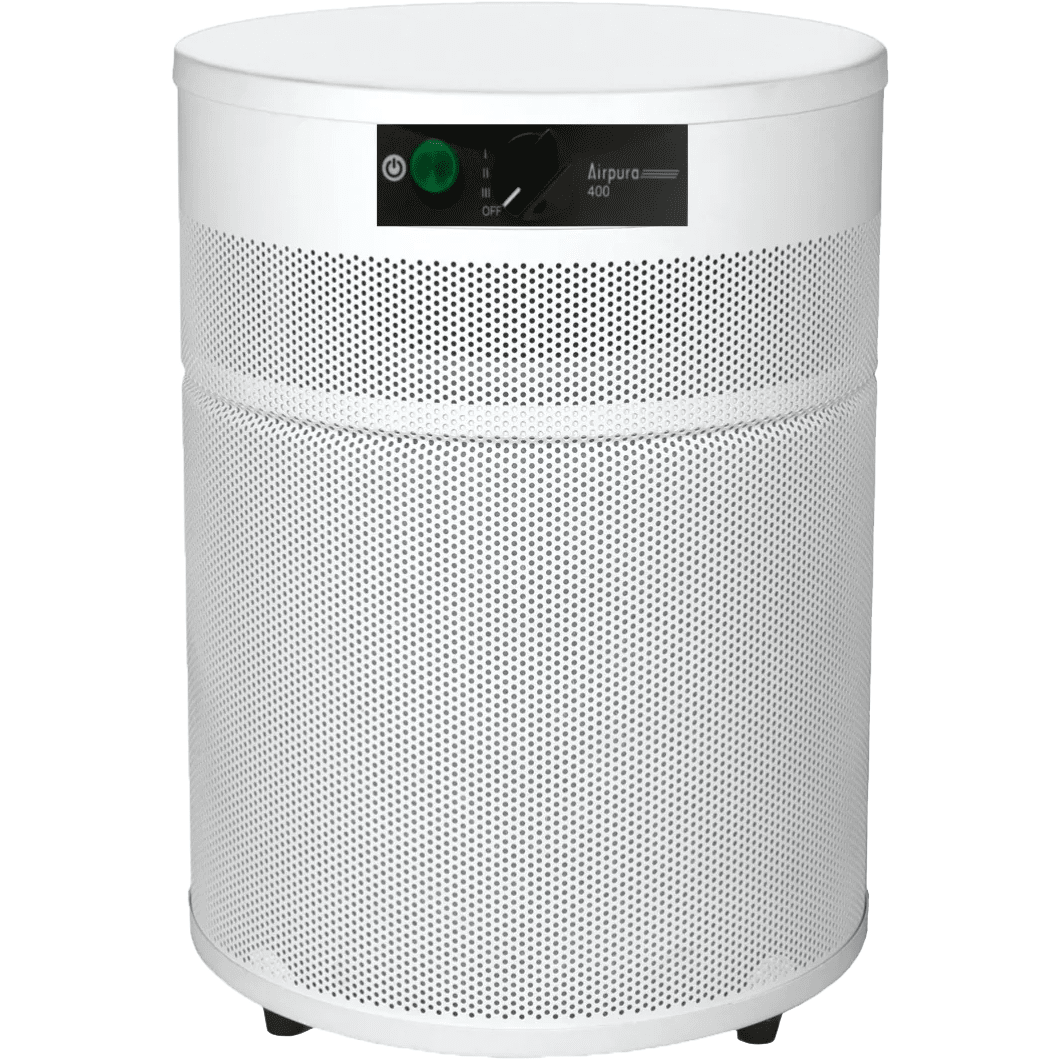 Airpura V400 VOC, Chemical, Smoke Compact Air Purifier-White