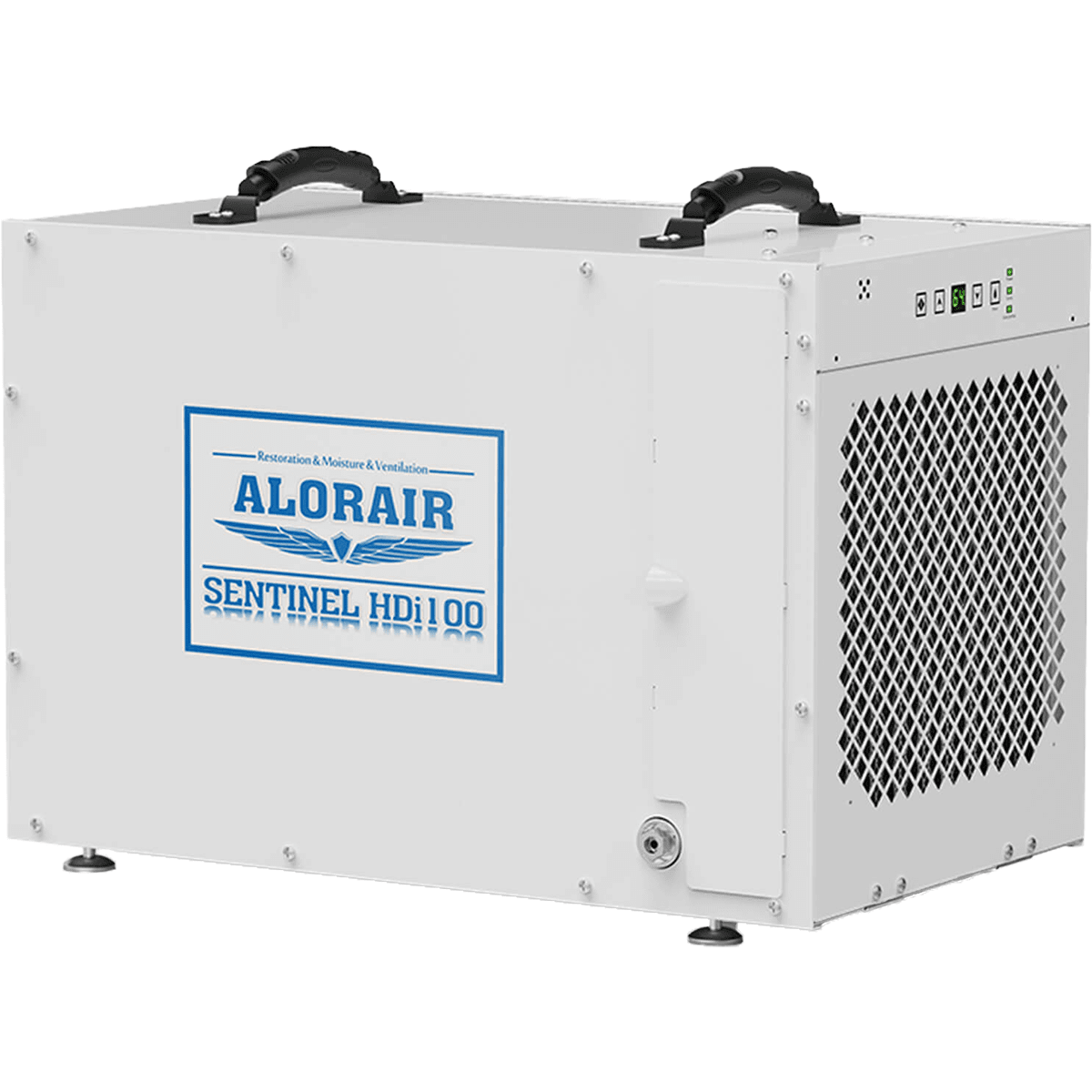 AlorAir Sentinel 100 Pint at AHAM Dehumidifier With Pump for Whole Home, Crawl Spaces, or Basements Up to 2,900 Sq. Ft.