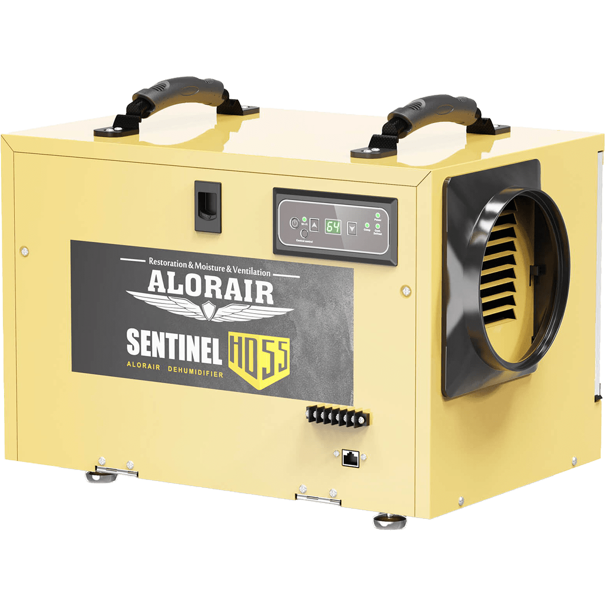 AlorAir Sentinel 55 Pint Crawl Space & Basement Gold Dehumidifier | Sylvane