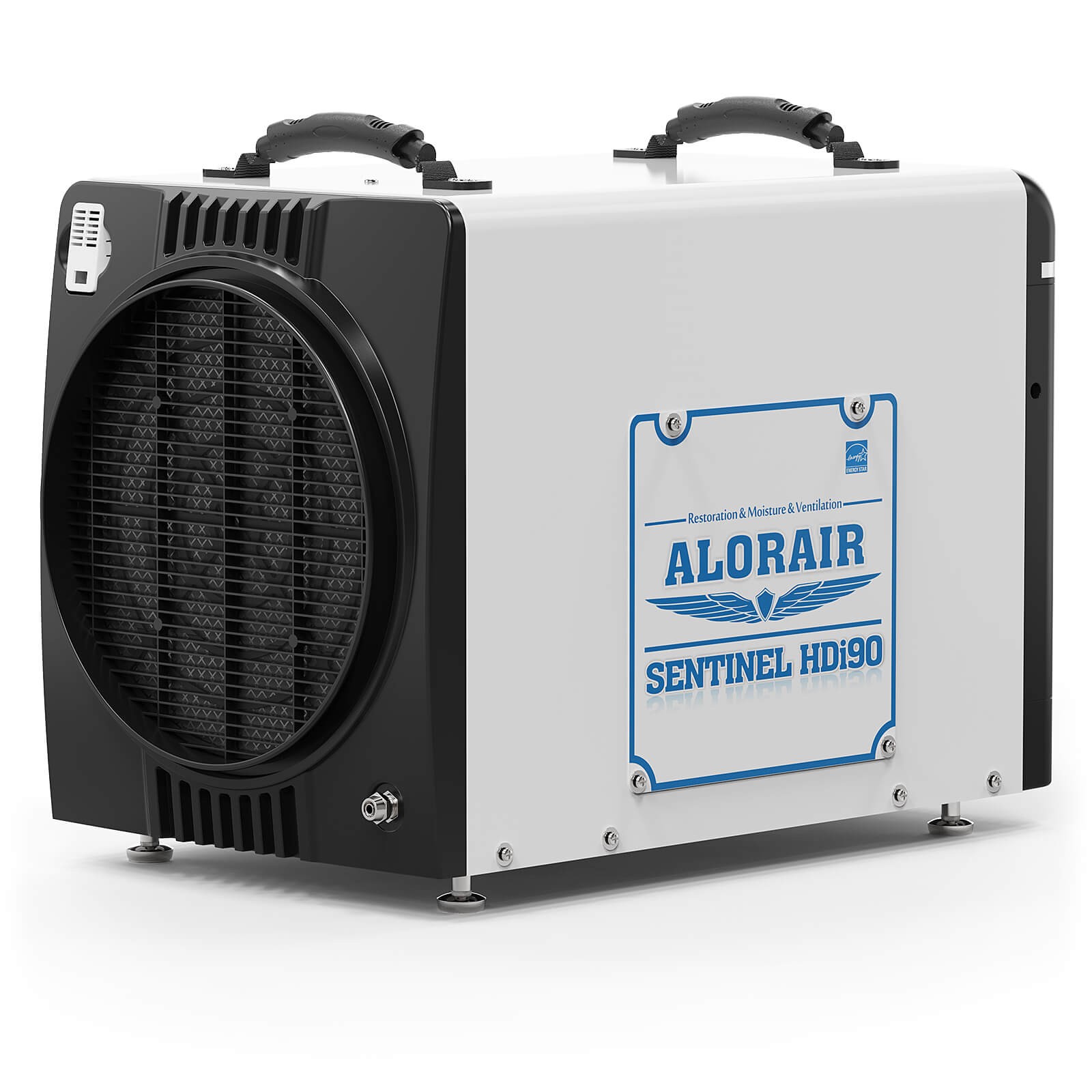 AlorAir Sentinel Energy Star 90 Pint at AHAM Dehumidifier for Crawl Spaces, Basements, or Water Damage Up to 2,600 Sq. Ft. - Ducted - Main - Primary View