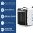 AlorAir Sentinel Energy Star 90 Pint at AHAM Dehumidifier for Crawl Spaces, Basements, or Water Damage Up to 2,600 Sq. Ft. With Pump - Features - view 11