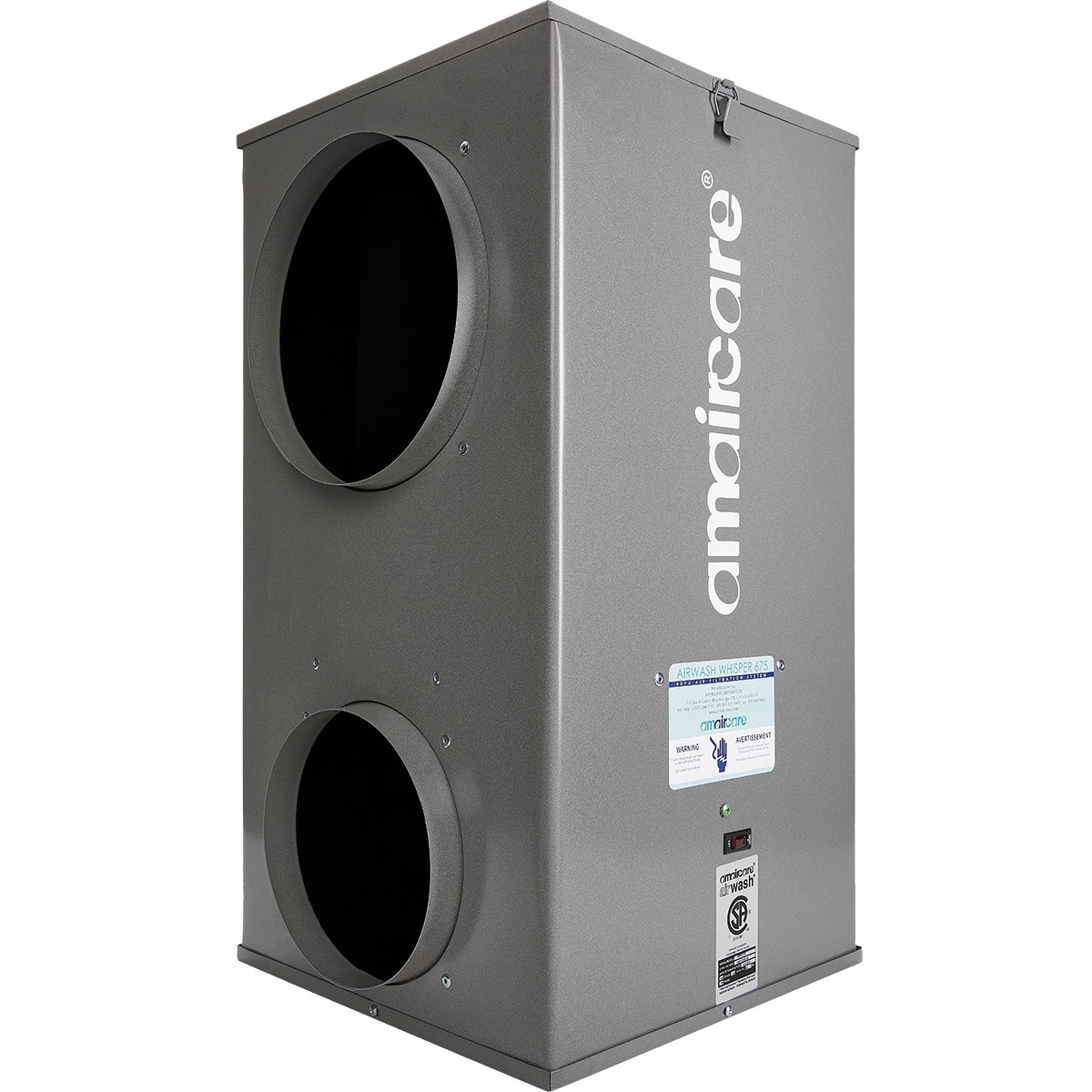Amaircare AirWash Whisper 675 HEPA Filtration System