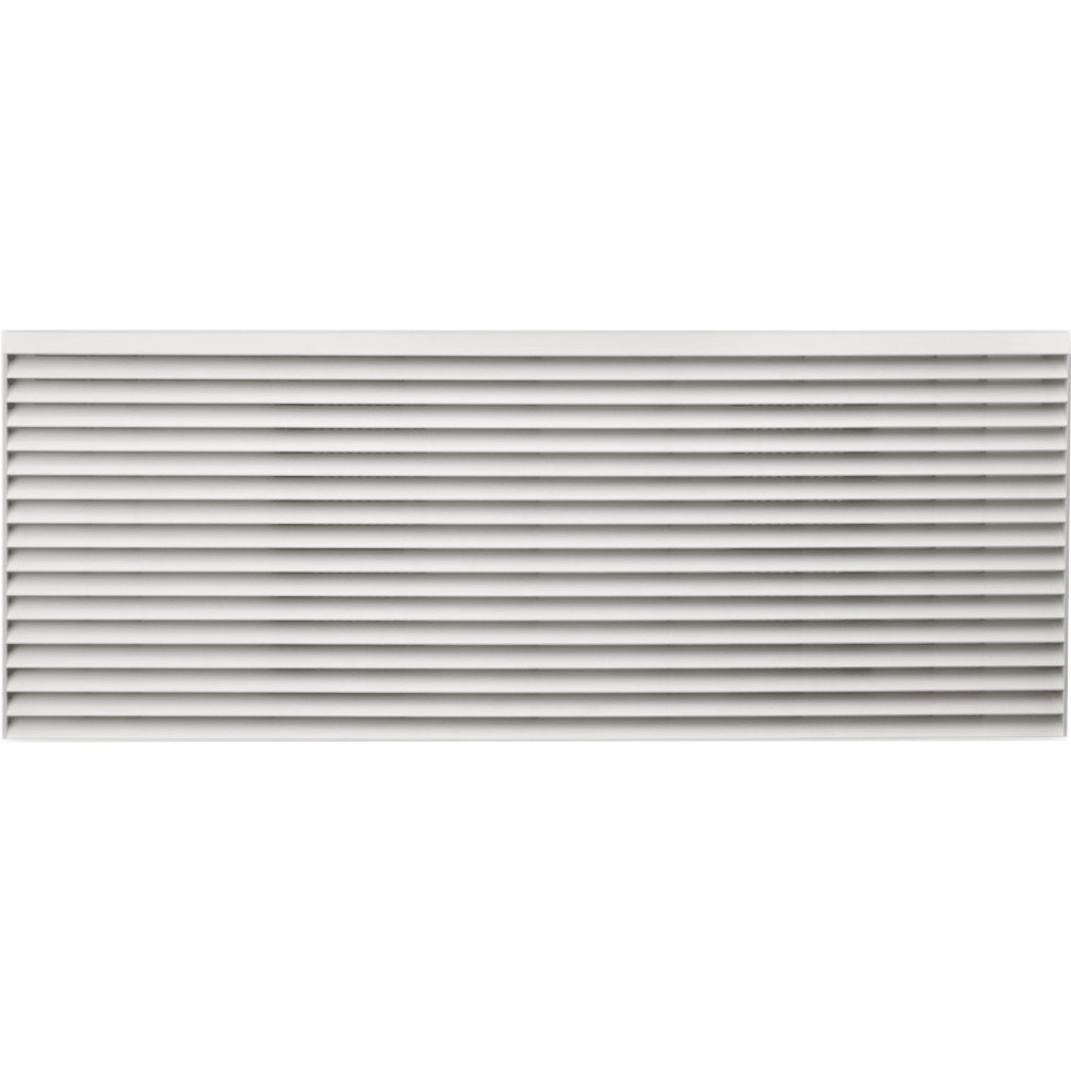 Amana PTAC Architectural Outdoor Grille - Clear Anodized Aluminum
