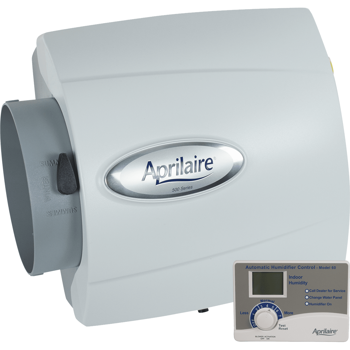 Aprilaire Model 500 Small Bypass Humidifiers - automatic model - Primary View