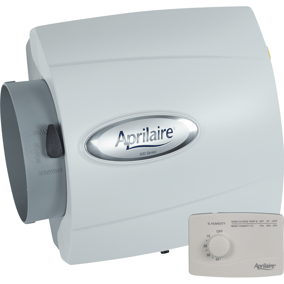 Aprilaire Model 500 Small Bypass Humidifiers - manual model - Primary View