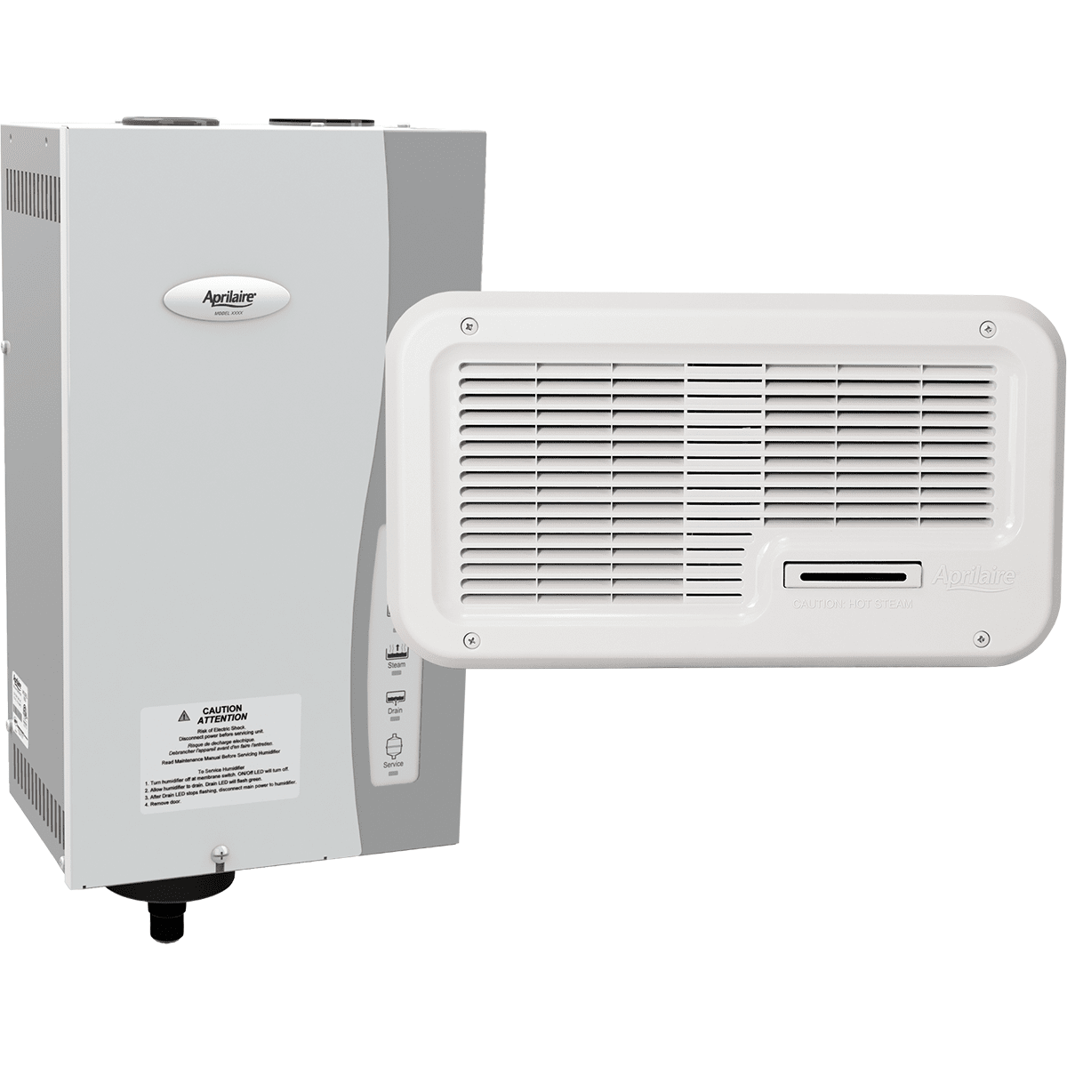 Aprilaire Modulating Steam Humidifier with Fan Pack (Model 866)