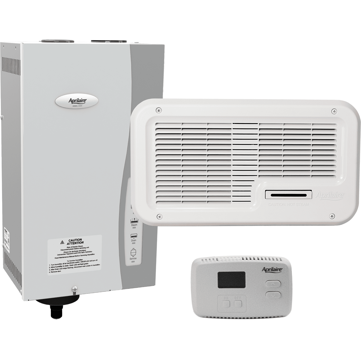 Aprilaire Modulating Steam Humidifier with Fan Pack (Model 866) Image