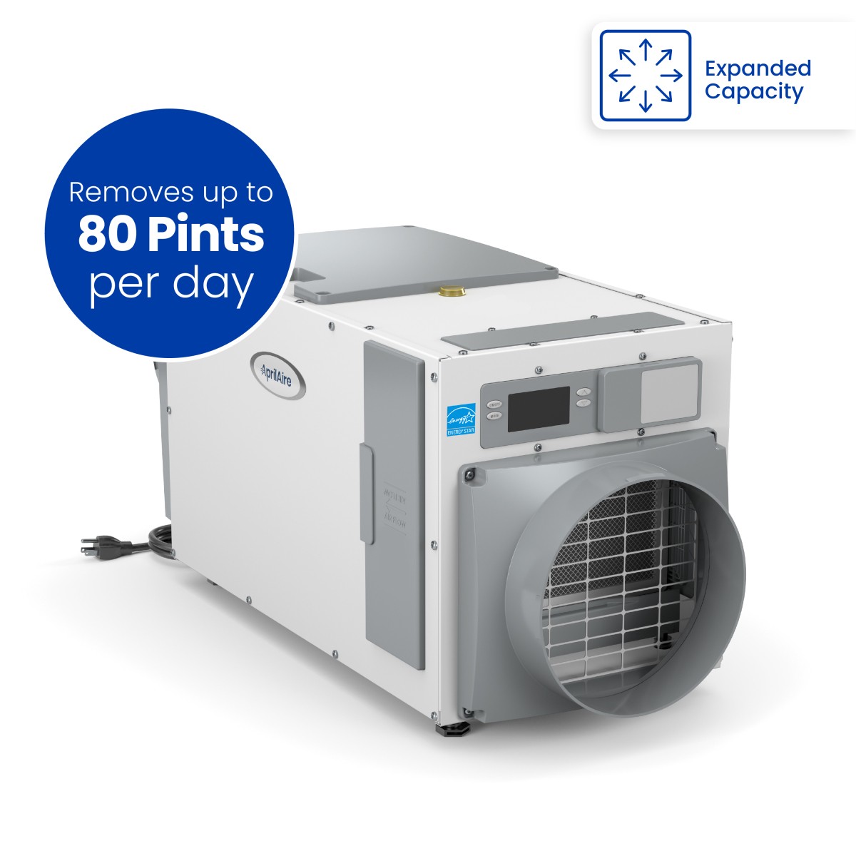 Aprilaire E080 80-Pint Energy Star Dehumidifier | Sylvane
