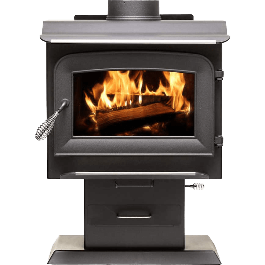 Ashley Hearth 1,200 Sq. Ft. Pedestal Wood Stove - Primary View