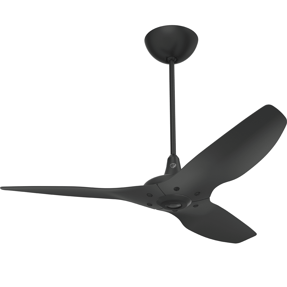 Big Ass Fans Haiku Black Smart Ceiling Fan - 52-In. w/ 32-In. Downrod Universal Mount