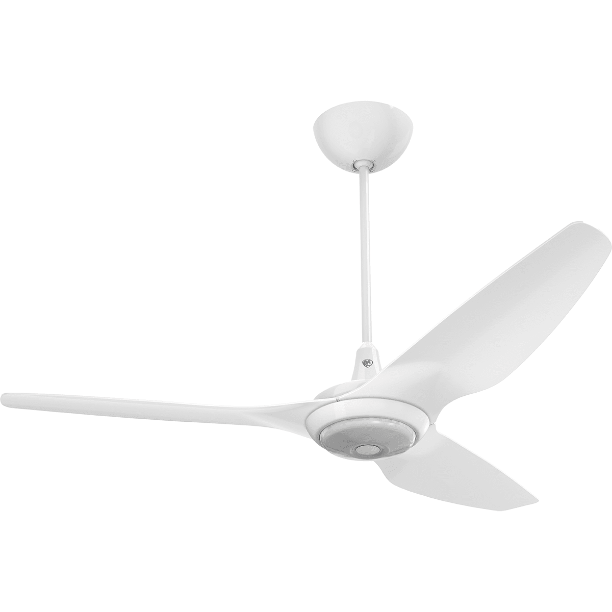 Big Ass Fans Haiku White Smart Ceiling Fan w/ LED Light - 60-In. w/ 32-In. Downrod Universal Mount