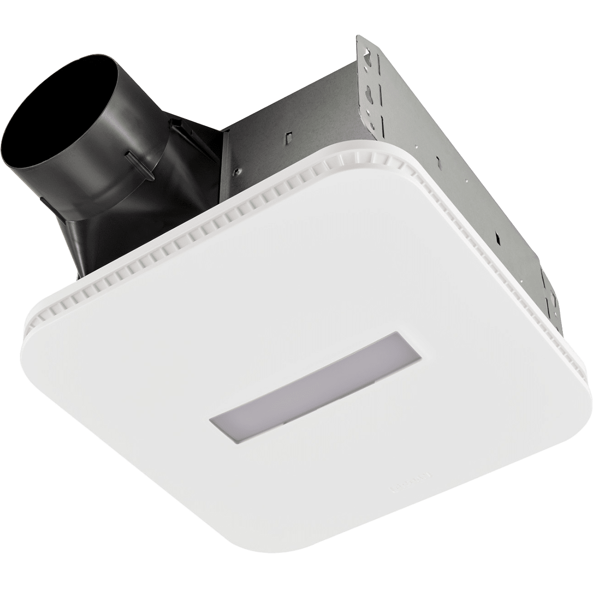 Broan AE110 110 CFM Bathroom Exhaust Fan w/ CleanCover Grille & LED Light