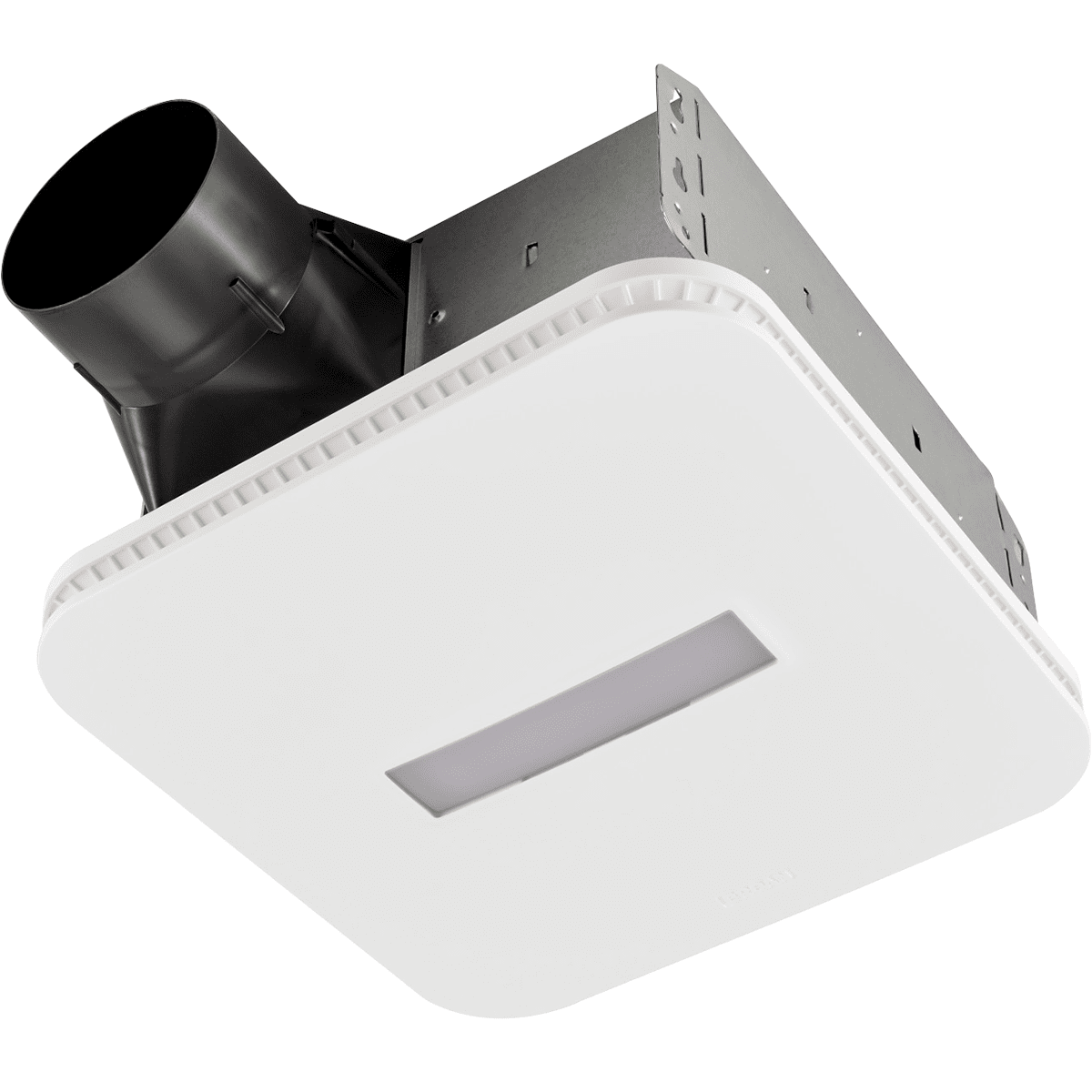 Broan AE110 110 CFM Bathroom Exhaust Fan w/ CleanCover Grille & LED Light
