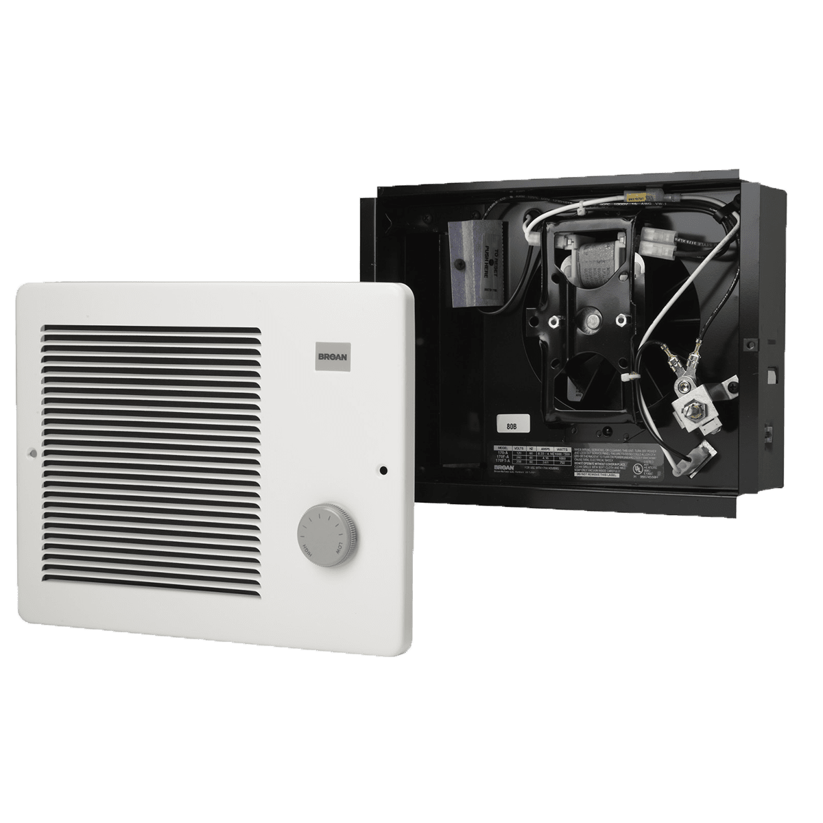 Broan Nutone 6201 Broan Portable Heater Broan Comfort Flo Wall