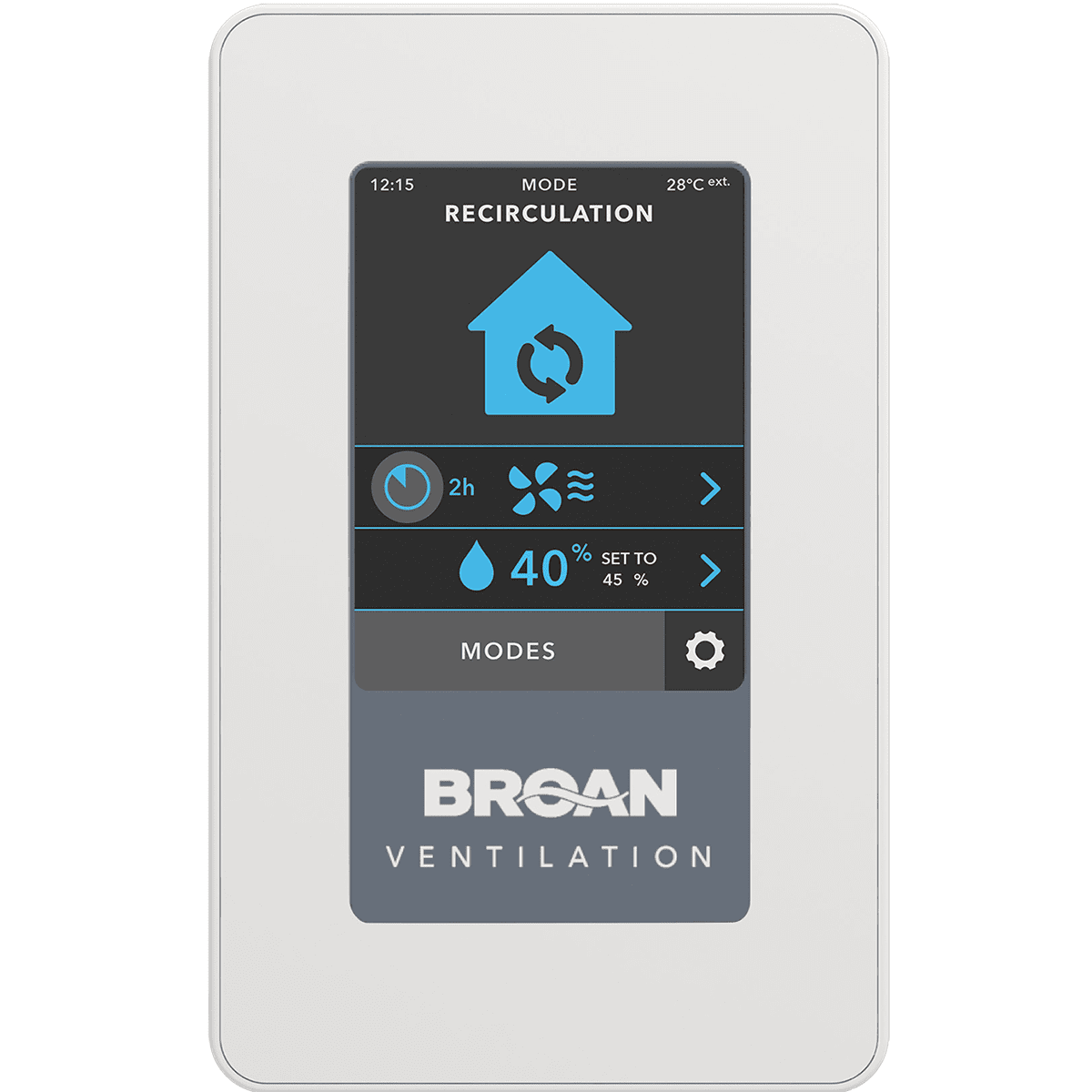 Broan Advanced Touchscreen Control (VTTOUCHW)