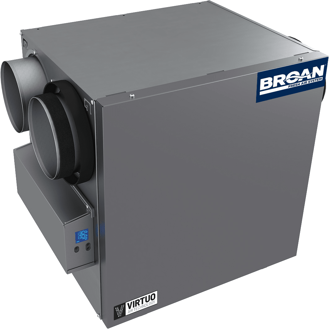 Broan B150H75NS AI Series 150 CFM Heat Recovery Ventilator - Side Ports