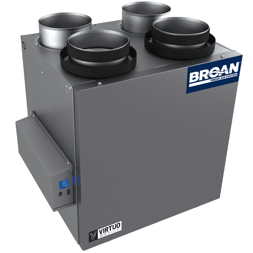 Broan B110H65RT AI Series 110 CFM Heat Recovery Ventilator - Top Ports