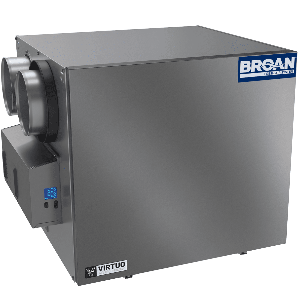 Broan B210E75R AI Series 210 CFM Energy Recovery Ventilator - Side Ports -  B210E75RS