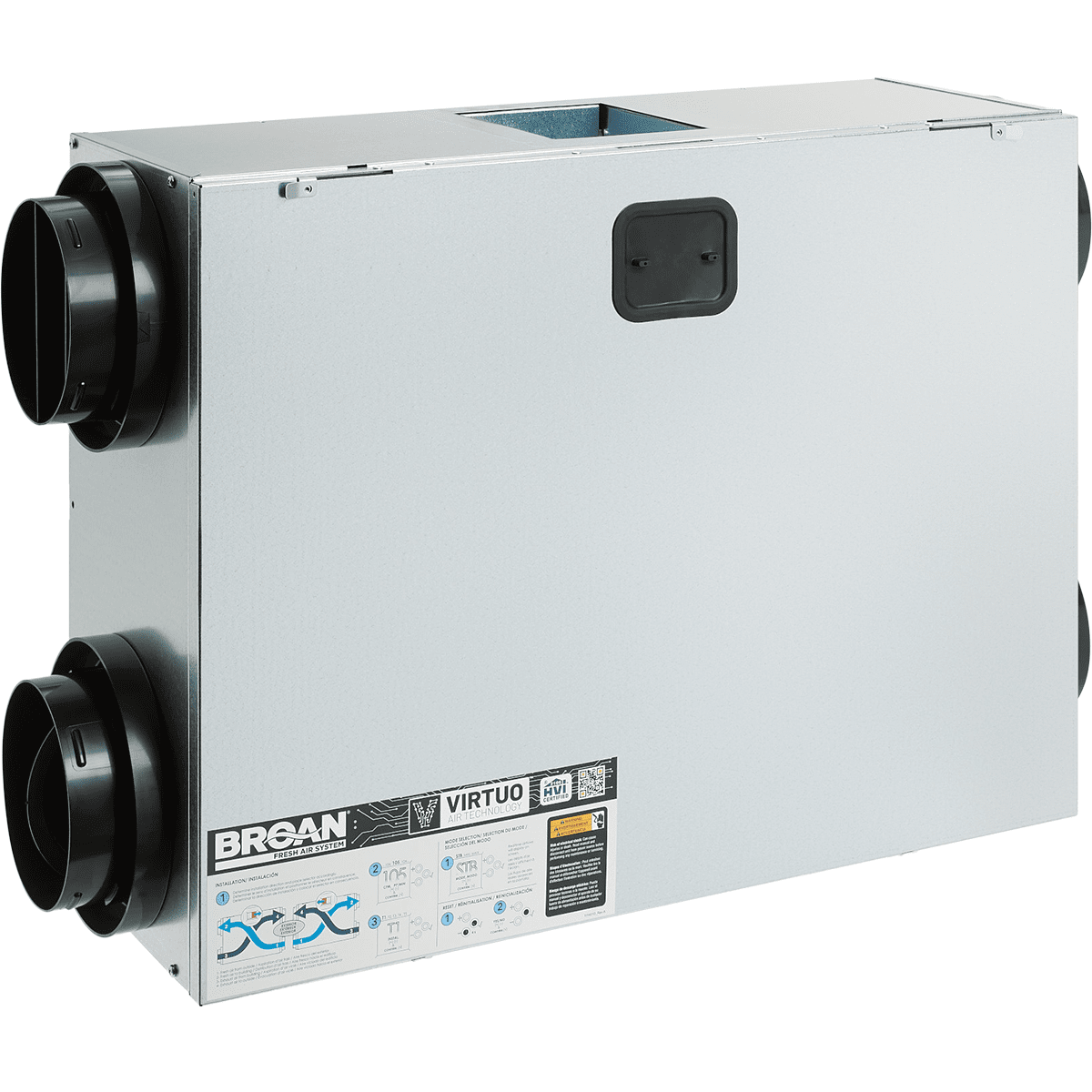 Broan ONE BLP150E75-HW Low Profile Energy Recovery Ventilator - Hardwired