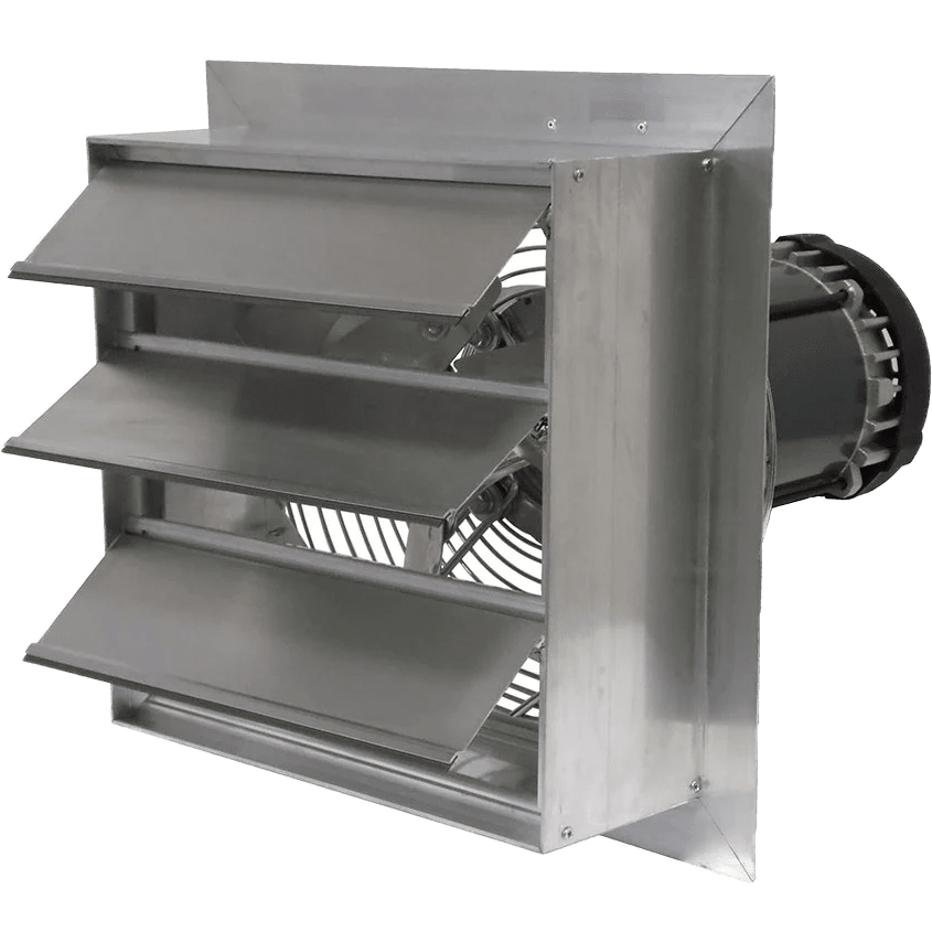 Canarm AX 20-In. Explosion Proof Aluminum Wall Mount Shutter Exhaust Fan - Three Phase - Main - Primary View