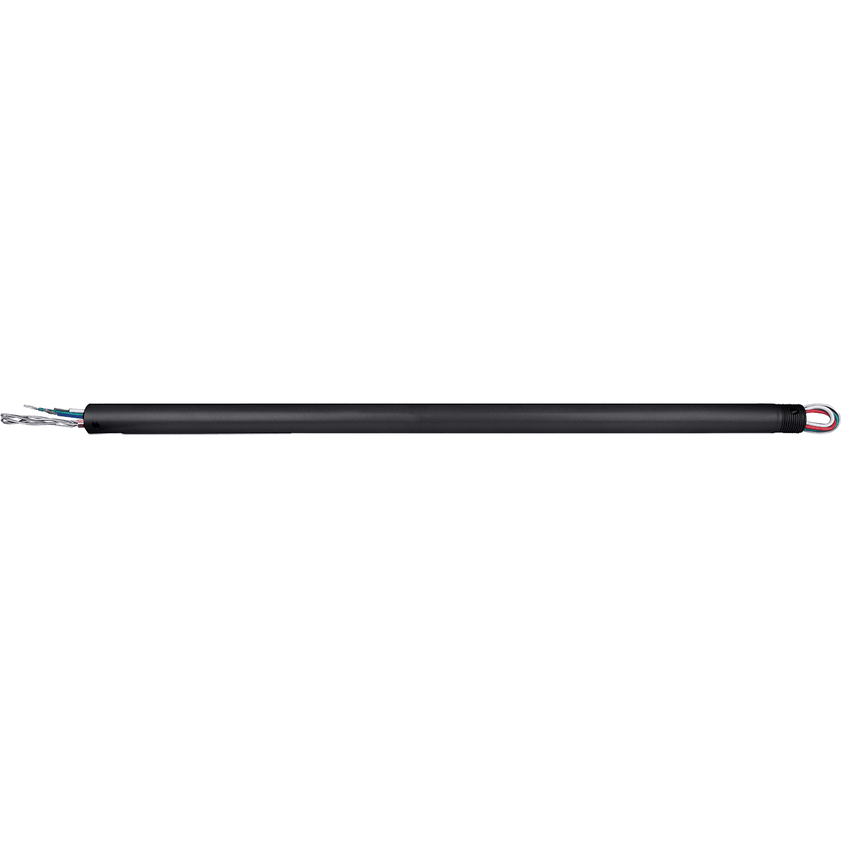 Optional 24-in Downrod For FANBOS Fans - Black () - Canarm DR24-CPBK