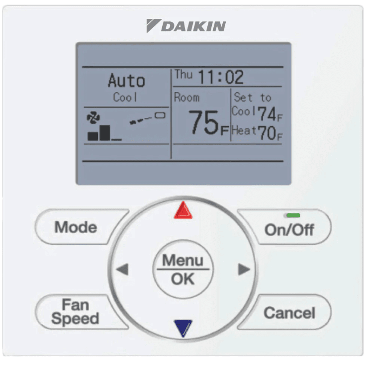 Daikin Wired Navigation Remote Controller