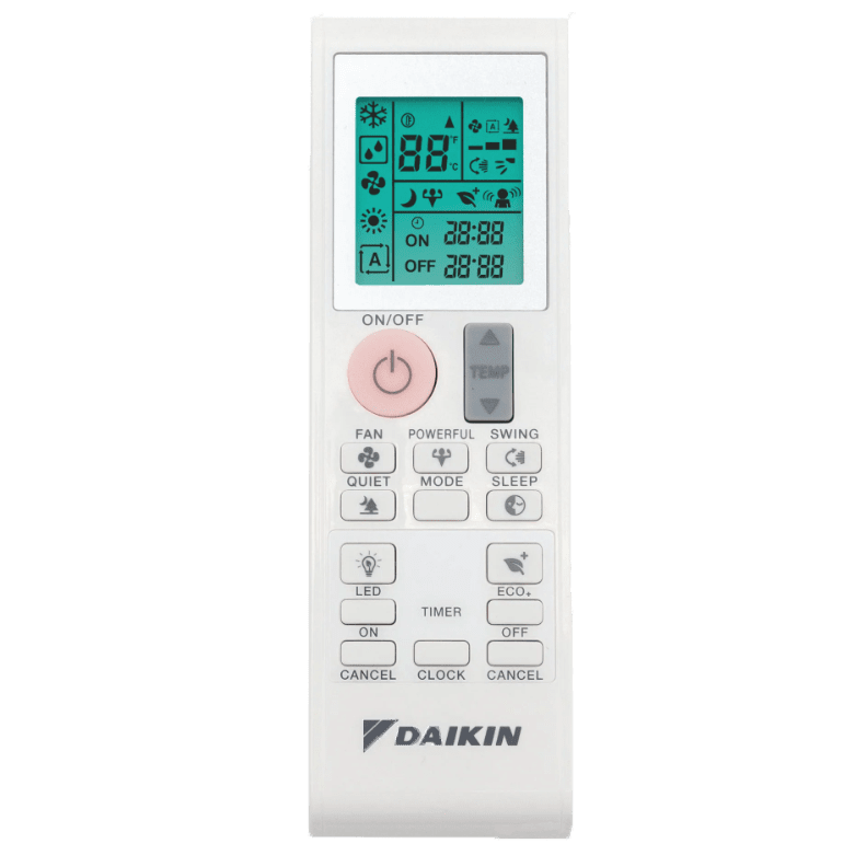 Ac Remote Daikin Mini Split Heat Not Working Daikin 17 Series