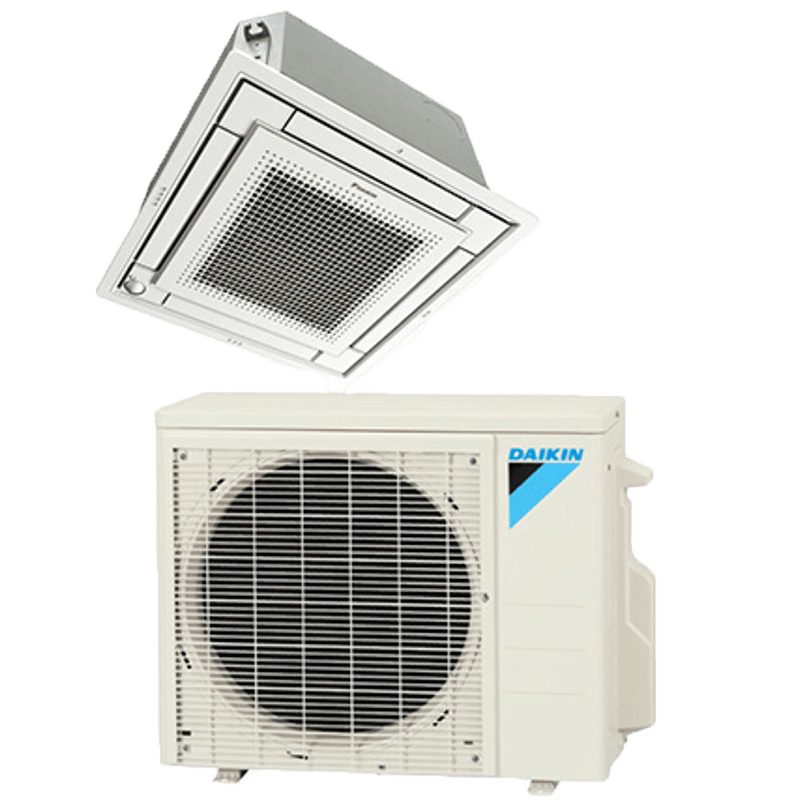 Daikin Vista Series 9,000 BTU Ceiling Cassette Mini Split Heat Pump