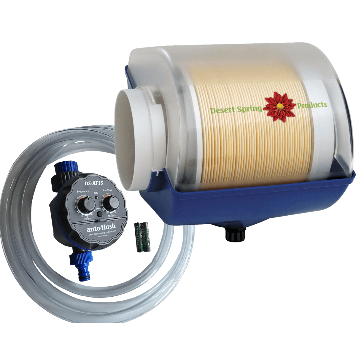 Desert Spring Rotary Disc Furnace Humidifier + AutoFlush System