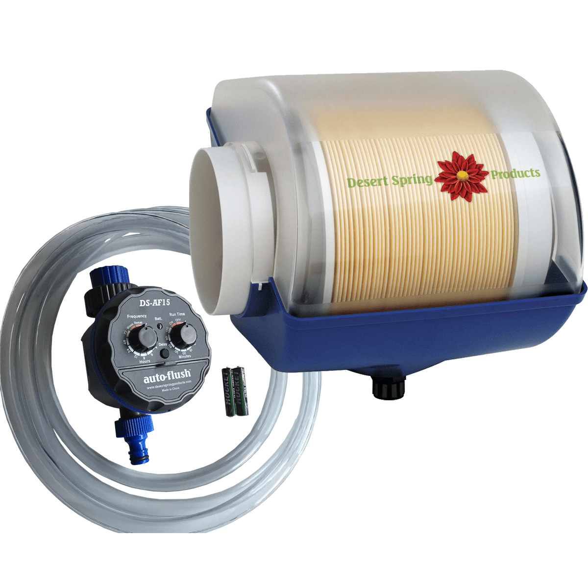 Desert Spring Rotary Disc Furnace Humidifier + AutoFlush System